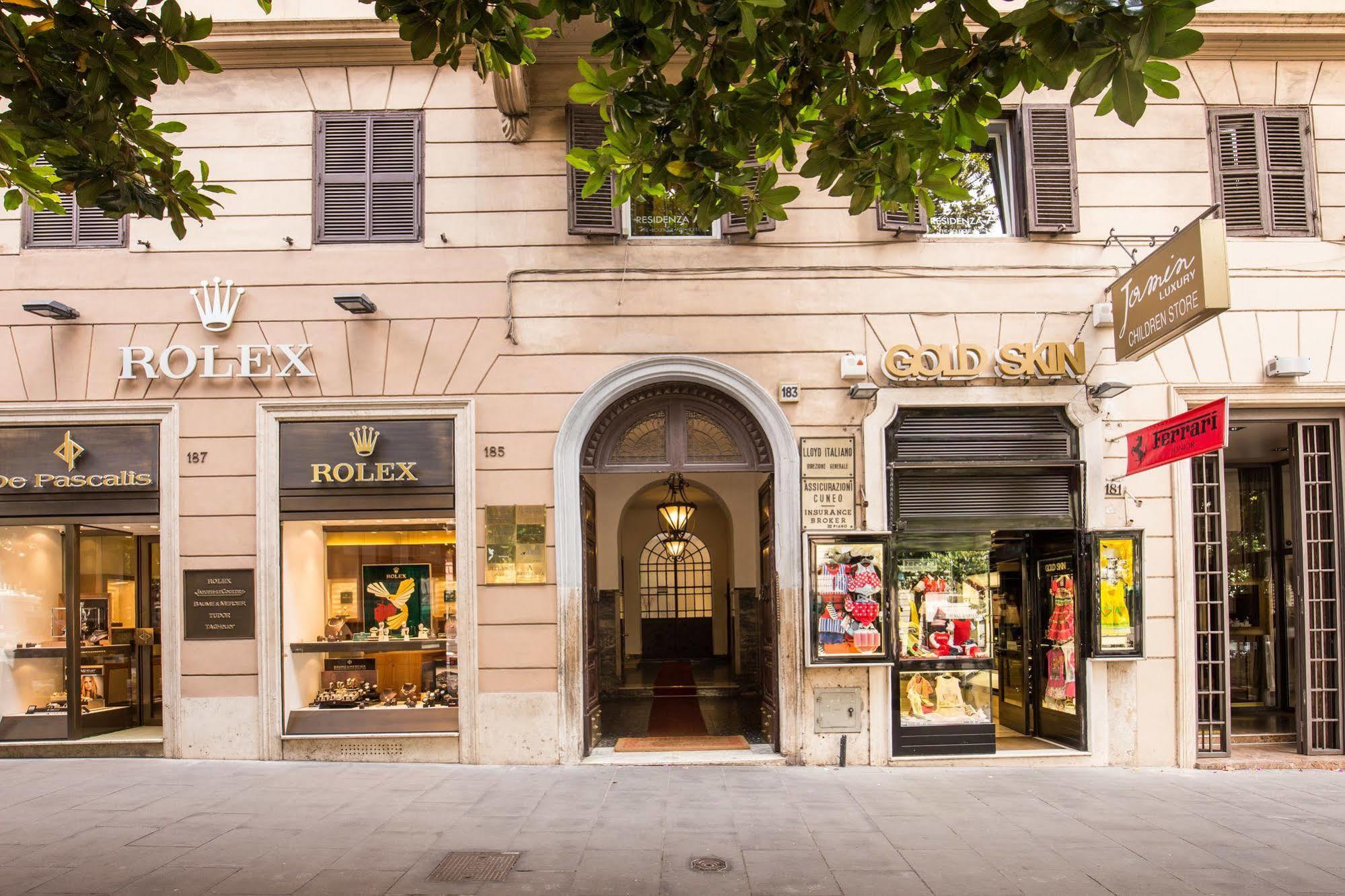 Residenza A -Via Veneto Fashion Rooms -Self Check-In Roma Exterior foto
